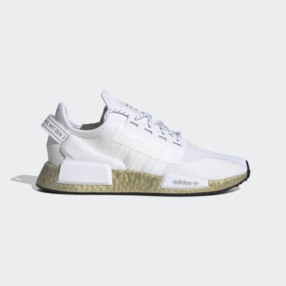 Adidas Women's NMD_R1 V2 Originals Shoes White Ireland FW5450